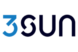 3SUN solar logo
